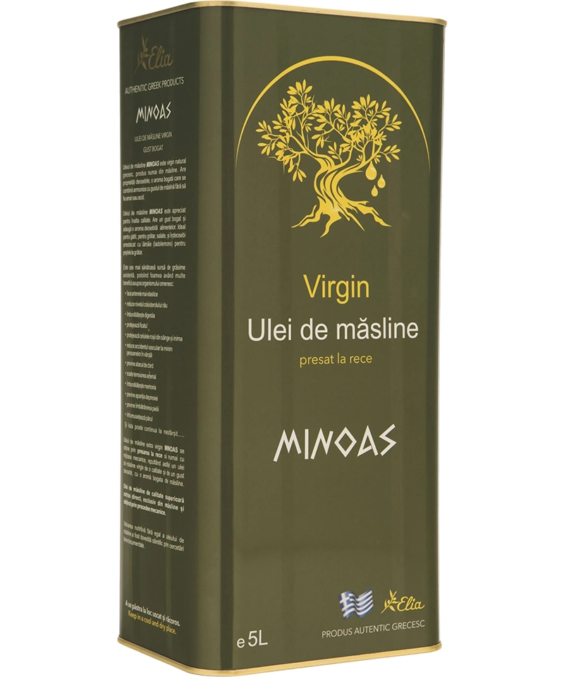 Ulei de măsline virgin Minoas 5L