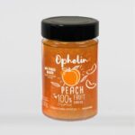 Gem de piersici 100% fruct, fără zahăr adăugat