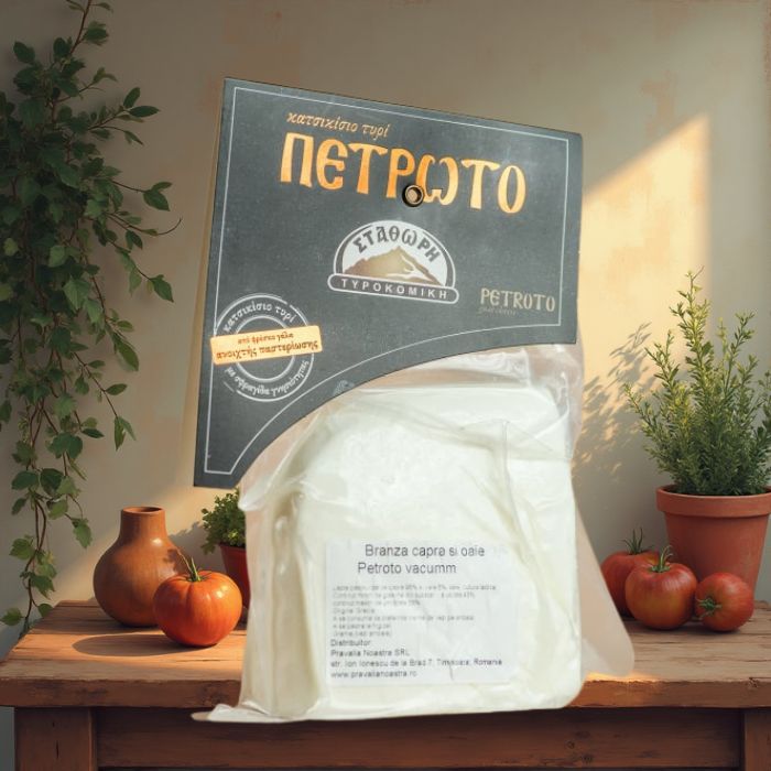 Branză de Capră Petroto vacuum 450g - 580g