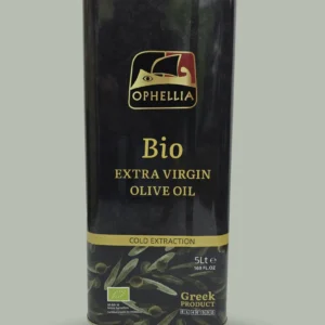 Ulei de măsline extravirgin organic Ophellia, cutie 5 l