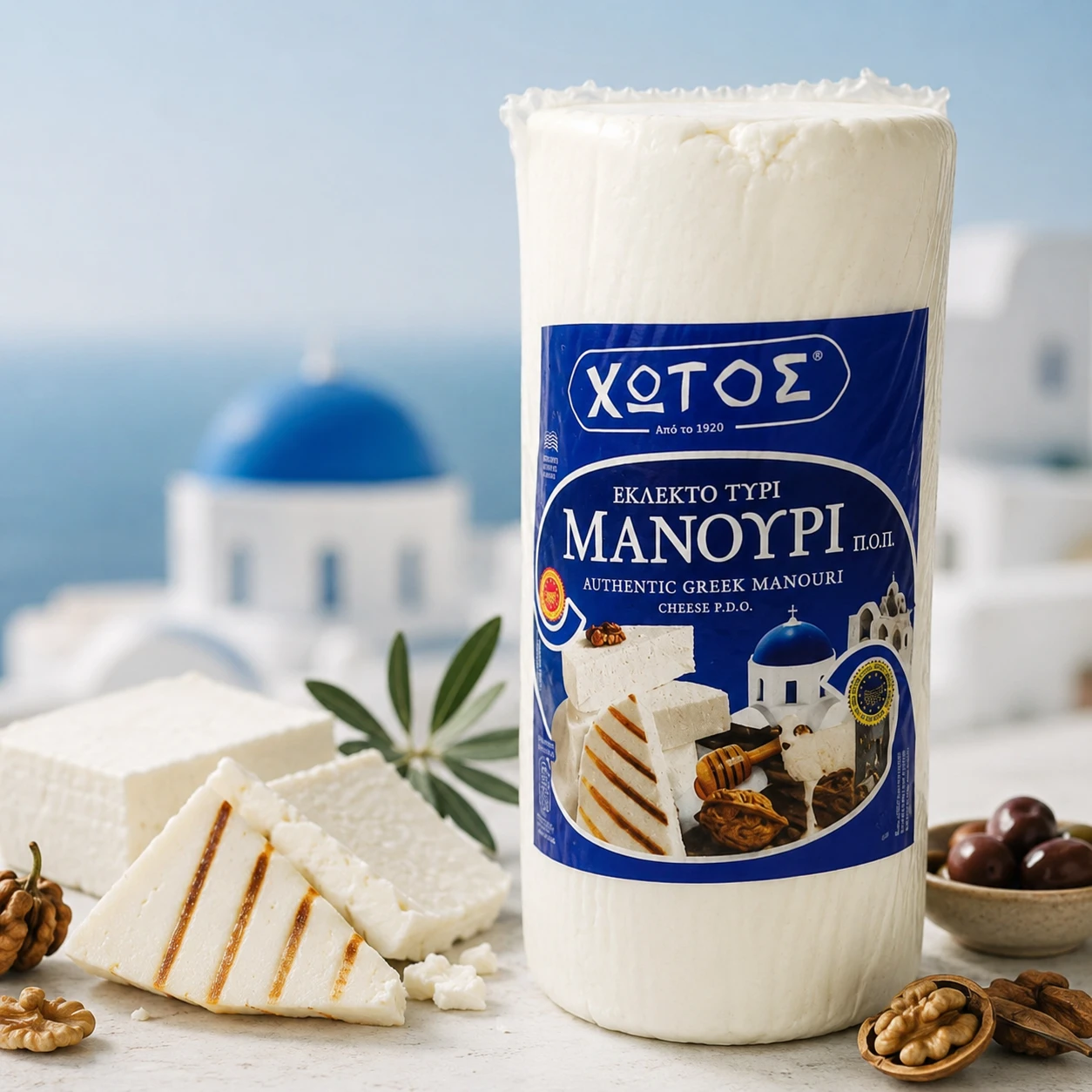 Branza Manouri DOP Grecia